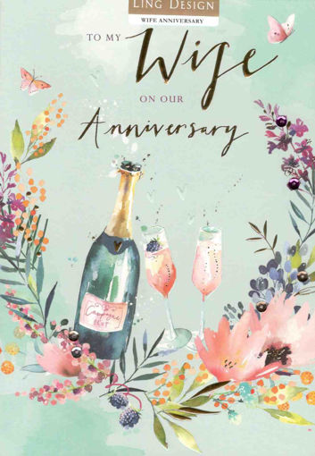 Picture of WIFE ANNIVERSARY CARD